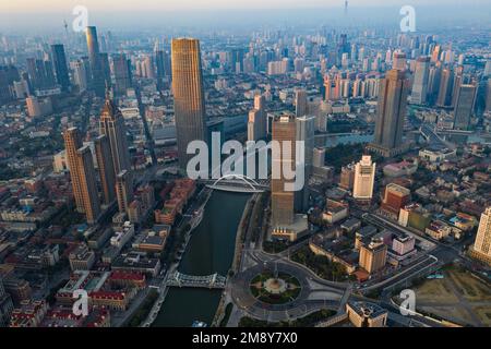 Tianjin-Stadt Stockfoto