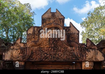 Kambodscha banteay srei Stockfoto