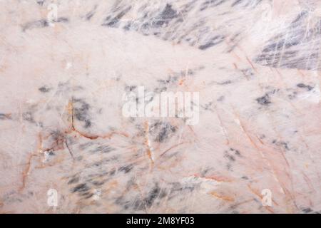 Cristallo Rosa Quarzite-Platten-Struktur, wunderschönes poliertes Meterial in stilvollem Ton für die Inneneinrichtung. Mattes Schieferdesign für ein luxuriöses Zuhause im Außenbereich Stockfoto