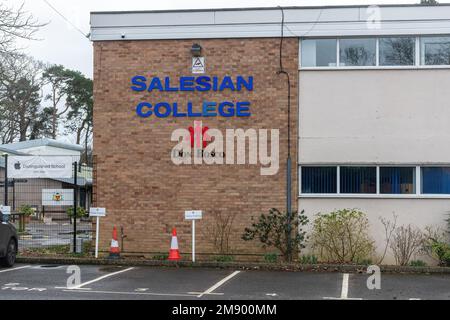 Salesian College, Farnborough, Hampshire, England, Großbritannien, Eine unabhängige römisch-katholische Tagesschule Stockfoto