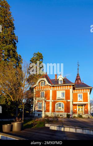 Das Schul- und Förderzentrum Wenkenstraße ist eine Einrichtung der Bildungsabteilung des Kantons Basel-Stadt. Stockfoto