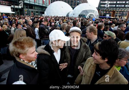 Daily Life, Eurovision Song Contest, Helsinki, Finnland. Stockfoto