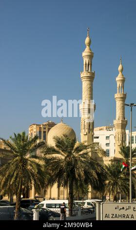 Sharjah, Dubai, VAE Sharjah ist nach Dubai und Abu Dhabi die dritthäufigste bevölkerungsreiche Stadt in den Vereinigten Arabischen Emiraten und gehört zum Dubai-Sharjah- Stockfoto