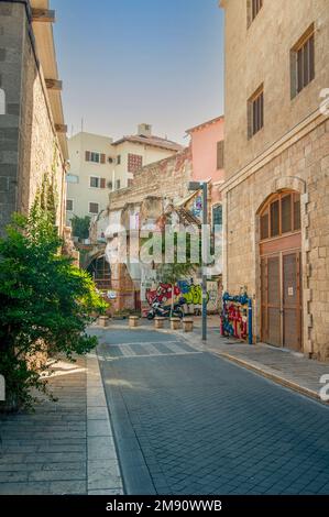 Stadterneuerung in Jaffa, Israel Stockfoto