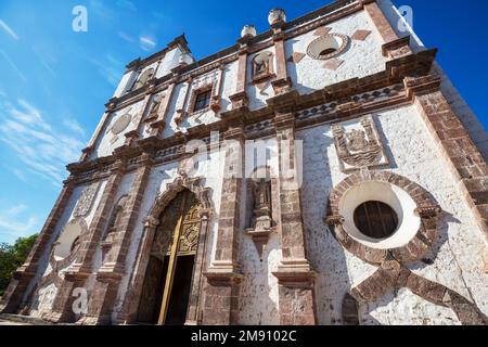 San Ignacio Mission, Baja California Sur. Mexiko Stockfoto