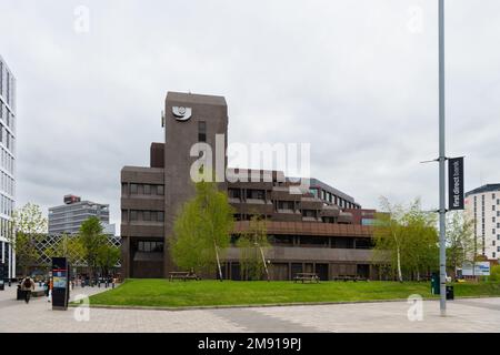 Yorkshire Bank Buildingm Merrion Way Leeds, Yorkshire, England, Großbritannien Stockfoto