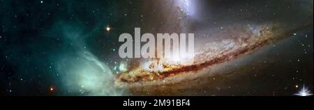 Hohe Qualität Raum Hintergrund. Elemente dieses Bild von der NASA eingerichtet. Stockfoto