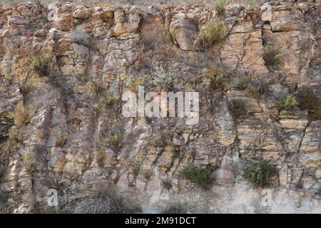 Golanhöhen - Straßen im Norden Israels Stockfoto