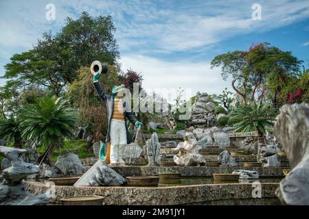 Der Million Years Stone Park in der Nähe der Stadt Pattaya in der Provinz Chonburi in Thailand, Thailand, Pattaya, November 2022 Stockfoto