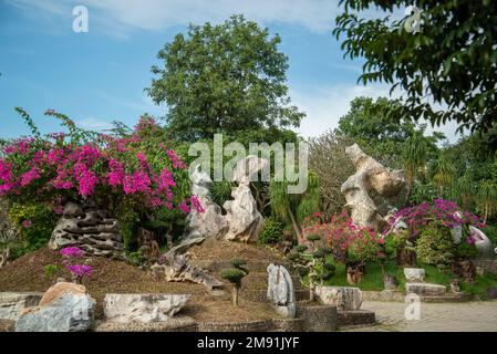 Der Million Years Stone Park in der Nähe der Stadt Pattaya in der Provinz Chonburi in Thailand, Thailand, Pattaya, November 2022 Stockfoto