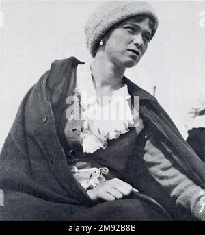 Großherzogin Olga Nikolajewna aus Russland in Mogilew Ca. Frühjahr 1916 Stockfoto