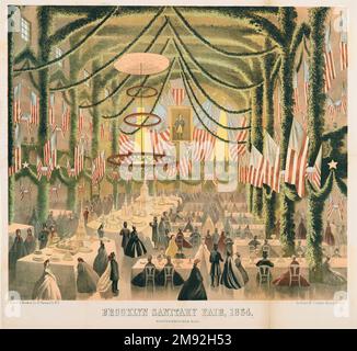 Am frühen Morgen James Abbott McNeill Whistler (amerikanisch, 1834-1903). Früher Morgen, 1878 Uhr. Lithograf (Lithotint) auf cremefarbenem, mäßig dickem, glattem Papier, Blatt: 6 3/4 x 10 1/4 cm (17,1 x 26 cm). James McNeill Whistler verdankt japanische Kunst, dass sie einen tiefgreifenden Einfluss auf seine eigenen künstlerischen Aktivitäten hatte, zu denen Malerei, Druckherstellung und Innendekoration gehörten. Der japanische Schönheitsanbau in allen Aspekten des materiellen Lebens war in der Tat eine Grundlage für seine eigene „Kunst um der Kunst willen“-Philosophie. Diese Sensibilität veranlasste Whistler dazu, sich von der naturalistischen Darstellung in seinen Bildern zu abstrakter, Stockfoto