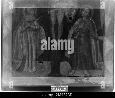 Christus von Chalma Unbekannt. Christus von Chalma, Ende des 18.-frühen 19. Jahrhunderts. Öl auf Segeltuch, 24 3/8 x 16 1/2 Zoll American Art Ende des 18.-frühen 19. Jahrhunderts Stockfoto
