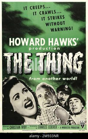 THE THING FROM ANOTHER WORLD 1951 RKO Radio Pictures Sci-Fi-Film mit Margaret Sheridan Stockfoto