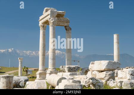 Die antike Stadt Aphrodisias. Archäologische und historische Stätten der modernen Türkei Stockfoto