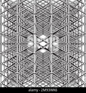 Abstrakte Konstruktionen Strukturvektor Stock Vektor