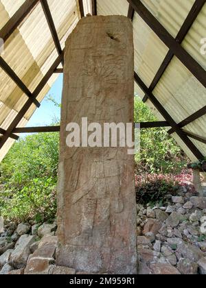 Chinesische maya-Ruinen in der Nähe des Montebello-Sees, Chiapas, Mexiko Stockfoto