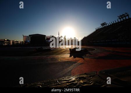 Ambiente während der 2023. Tagung der ABB FIA Formel E-Weltmeisterschaft 2022-23 im ePrix in Mexiko-Stadt 12, auf der Autodromo Hermanos Rodriguez vom 1. Bis 14. Januar in Mexiko-Stadt, Mexiko – Foto: Eric Alonso/DPPI/LiveMedia Stockfoto