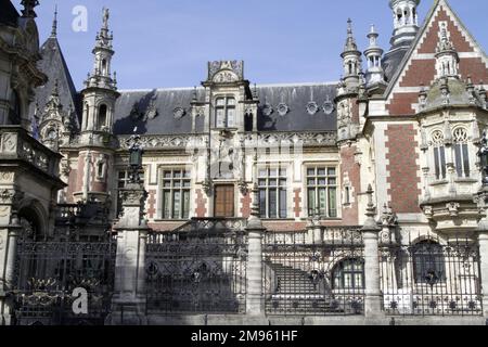 Palais Benediktine. 1882. Fécamp. Seine-Maritime. Haute-Normandie. Frankreich. Europa. Stockfoto