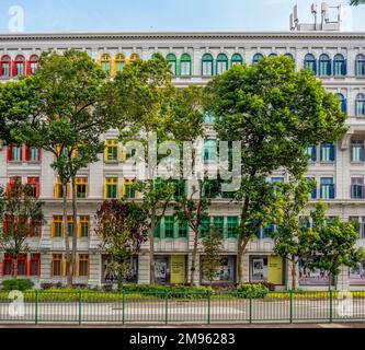 Old Hill Street Police Station Gebäude im neoklassizistischen Stil mit dem Ministerium für Information, Kommunikation und Kunst, Singapur Stockfoto