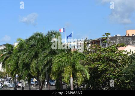 Fort-de-France, Martinique - 9. Januar 2023 Stockfoto