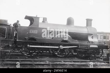 Lokomotive Nr. 1502 „Black Prince“, gebaut 1897 für L&NWR Stockfoto