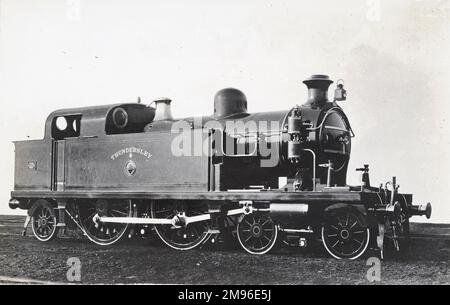 Lokomotive Nr. 80 „Thundersley“, gebaut von Robert Stephenson und Company für LT&SR Stockfoto