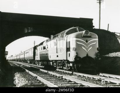 Prototyp English electric Deltic DP1 angetrieben durch zwei Napier Deltic Dieselmotoren Stockfoto