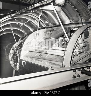 Napier Eland Canadair Kraftwerk Stockfoto