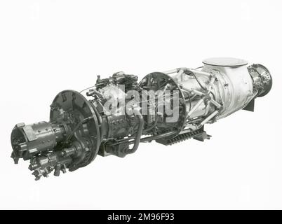 Napier Oryx, Gasproduzent des Reaktionshubschraubers ohne obere Gassammelbox Stockfoto