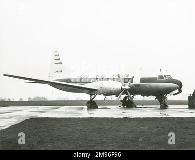 Napier Eland Airliner G ANVP eine Convair-Liner die Kolbenmotoren mit Napier Turboprops ersetzt Stockfoto