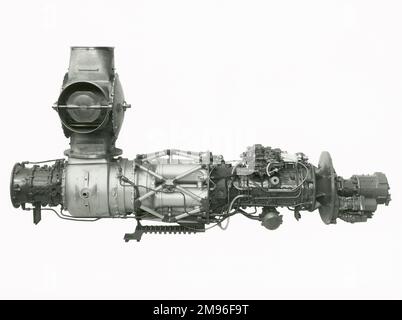 Napier Oryx, Reaktionshubschrauber Gasproduzent mit oberer Gassammelbox Stockfoto