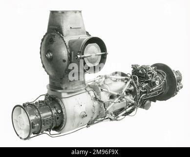 Napier Oryx, Reaktionshubschrauber-Gasproduzent mit oberer Gassammelbox Stockfoto