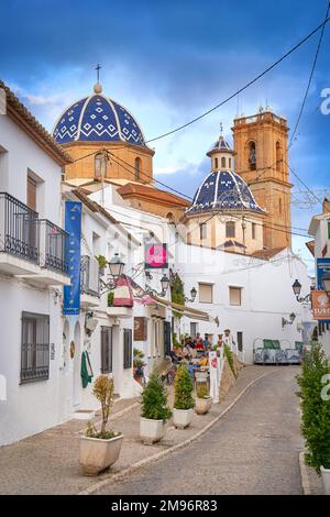 Altea, Costa Blanca, Provinz Alicante, Spanien Stockfoto