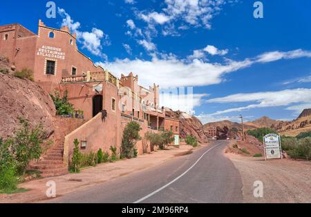 Dades-Tal, Atlasgebirge, Marokko, Afrika Stockfoto