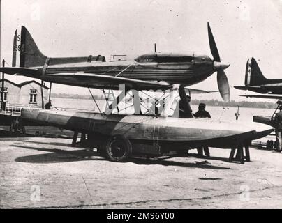 Supermarine S6B, S1595, jetzt ausgestellt im Wissenschaftsmuseum. Stockfoto