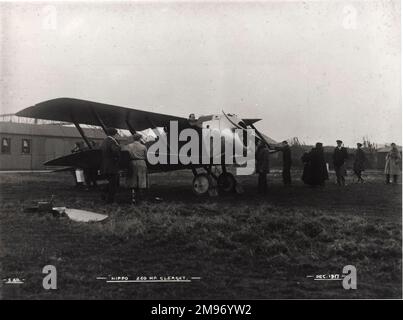 Sopmit 3F2 Hippo mit T.O.M. Im Cockpit. Dezember 1917. Stockfoto