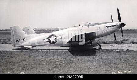 Der zweite nordamerikanische XP-82 Twin Mustang. Stockfoto