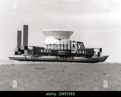 Saunders-Roe SR-N1 Luftkissenboot, G-12-4. Stockfoto