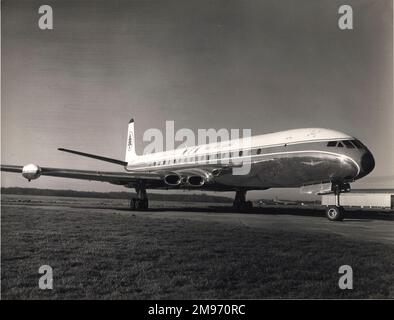 De Havilland DH106 Comet 4C, OD-AD?, von Middle East Airlines. Stockfoto