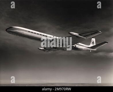 De Havilland DH106 Comet 4C, OD-ADR, von Middle East Airlines. Stockfoto