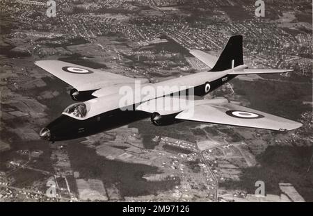 English Electric Canberra B2, WD932, wurde den Amerikanern vorgeführt und wurde als Musterflugzeug für die B-57A verwendet. Stockfoto