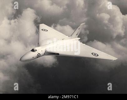 Der erste Prototyp von Avro Vulcan, VX770. Stockfoto