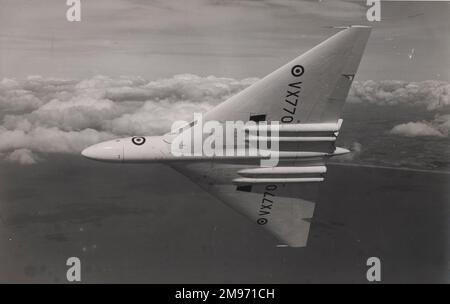 Der erste Prototyp von Avro Vulcan, VX770. Stockfoto