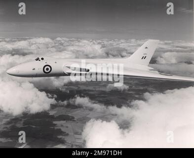 Der erste Prototyp von Avro Vulcan, VX770. Stockfoto