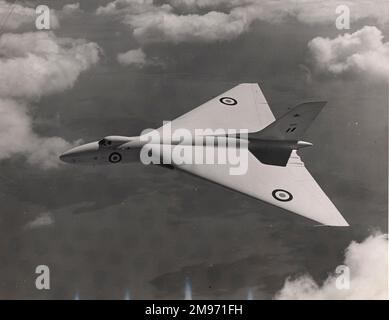 Der erste Prototyp von Avro Vulcan, VX770. Stockfoto