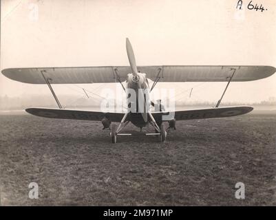 Die erste Produktion, Hawker Hart, J9933. Stockfoto