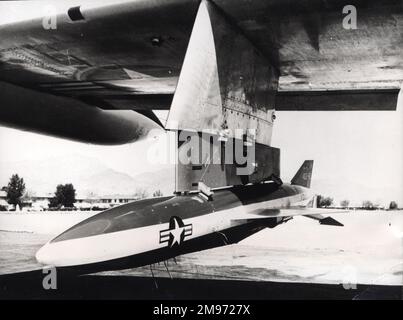 Northrop RP-76-4 Zieldrohne mit Raketenantrieb. Stockfoto