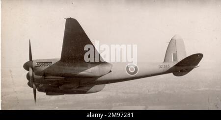 De Havilland Mosquito DX385, umgewandelt in einen NF Mk.XV mit verlängerten Flügeln von 62' 6' Länge. Stockfoto