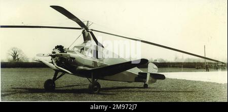 Pitcairn PA-19 viersitzige Autogiro-Kabine mit 420hp W Whirlwind Radial. Stockfoto